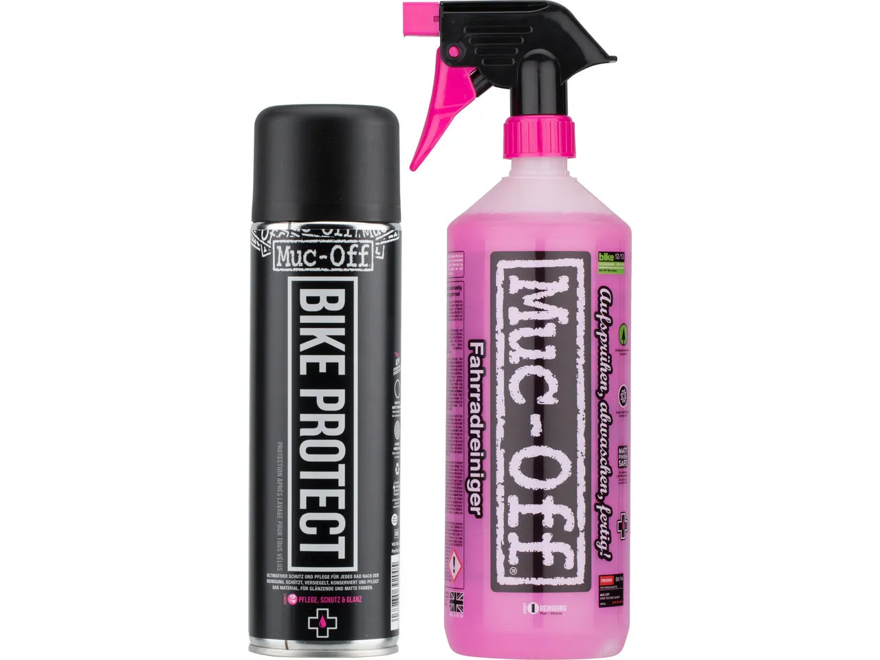 Muc-Off Bike Protect + Bike Cleaner Duo Pack, 500ml Spray + 1L Cleaning Liquid Muc-Off Bike Protect + Bike Cleaner Duo Pack, 500ml Spray + 1L Cleaning Liquid