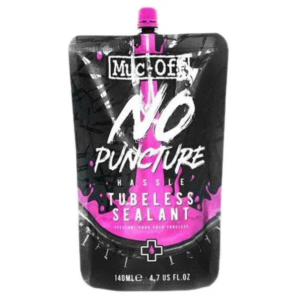 Muc-Off NO PUNCTURE HASSLE TUBELESS SEALANT Bio, 140ml Muc-Off NO PUNCTURE HASSLE TUBELESS SEALANT Bio, 140ml