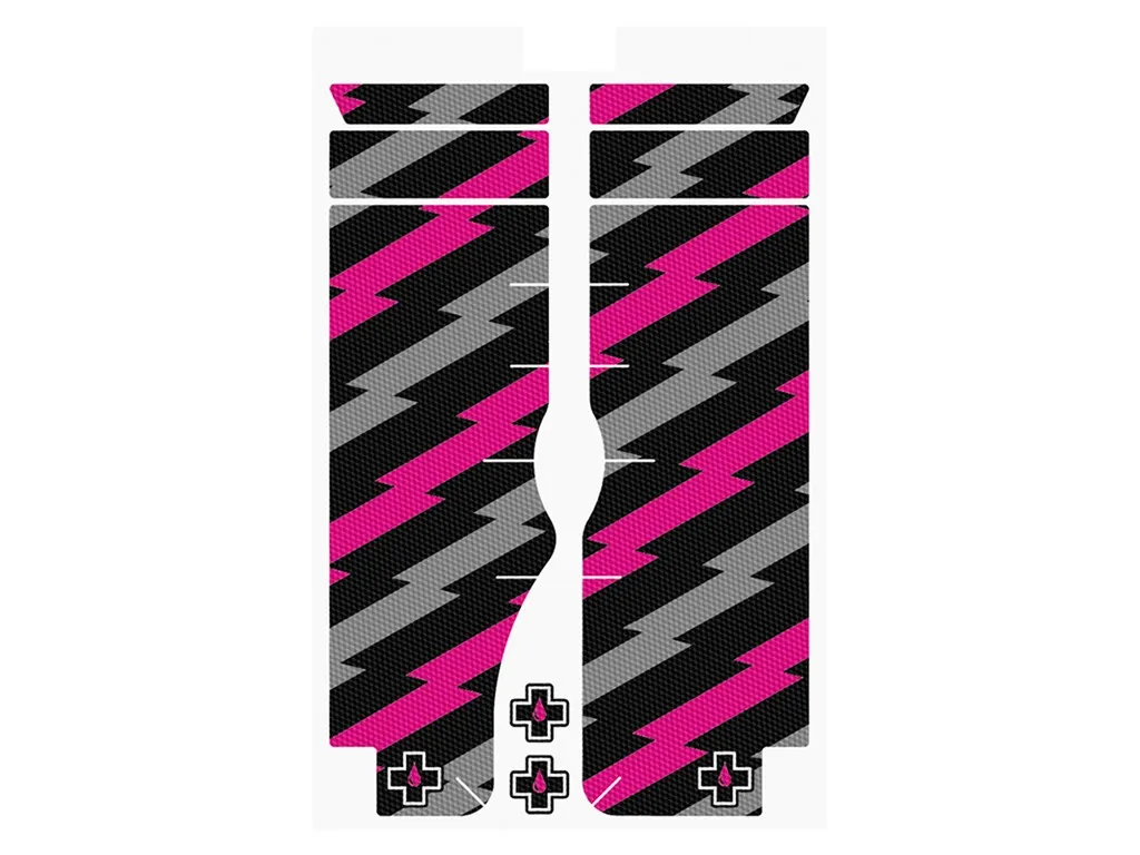 Muc-Off Skydd För Framgaffel Bolt, Lila/Svart Muc-Off Skydd För Framgaffel Bolt, Lila/Svart