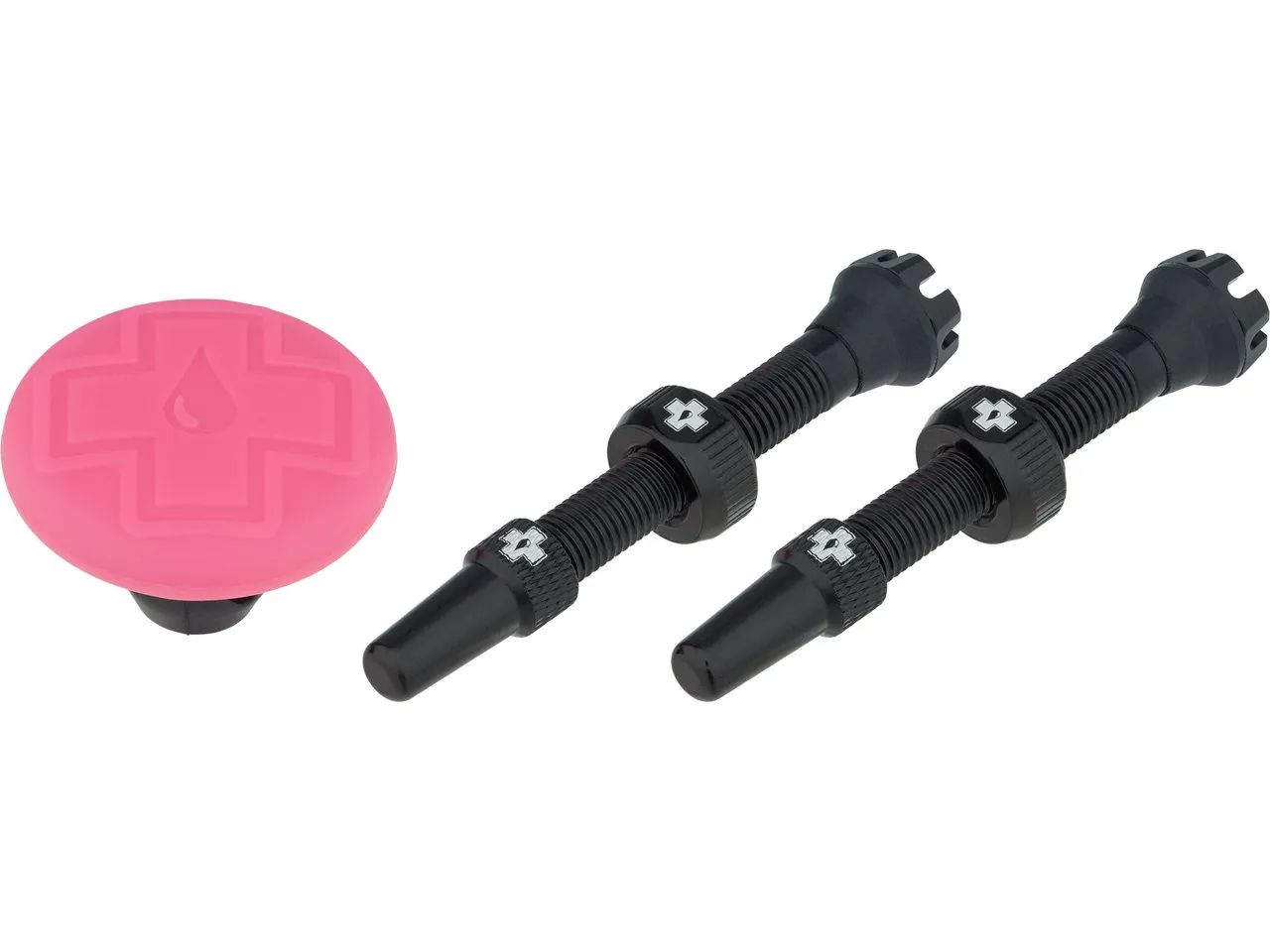 Muc-Off Stealth Tubeless Tag und Ventil Kit Muc-Off Stealth Tubeless Tag und Ventil Kit