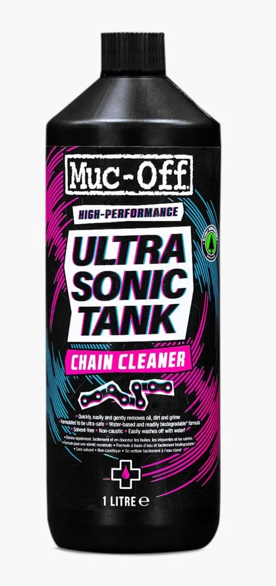 Muc-Off Ultrasonic Tank Cleaner, Black, One Size