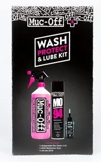 Muc-Off Wash And Protect Pakke, Wet lube Muc-Off Wash And Protect Pakke, Wet lube