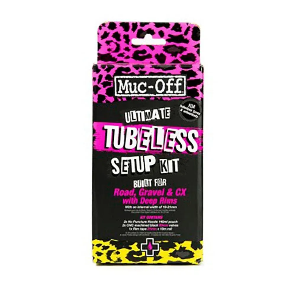 Muc-Off XCountry/Gravel Ultimate Tubeless Setup Kit, Maintenance Muc-Off XCountry/Gravel Ultimate Tubeless Setup Kit, Maintenance