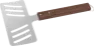 Muurikka Wide Spatula, Stainless steel/ash, One Size