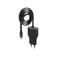 Muvit Travel Apple Lightning Mfi 1m 2.4a Laddare Muvit Travel Apple Lightning Mfi 1m 2.4a Laddare