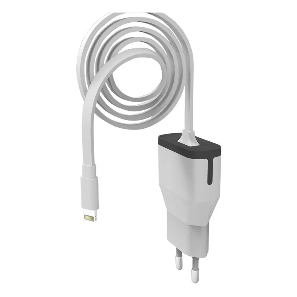 Muvit Travel Apple Lightning Mfi 1m 2.4a Laddare