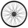 MVtek 20´´ X 1.90 Bmx Tubeless Pin 14mm Hub On Spheres Nut Bakhjul, Silver, 9 x 135mm, Shimano/Sram HG