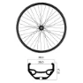 MVtek 27.5´´ Boost Disc Tubeless Mtb Framhjul, Black, 15 x 110mm