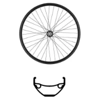 MVtek 27.5´´ Boost Tubeless Mtb Framhjul