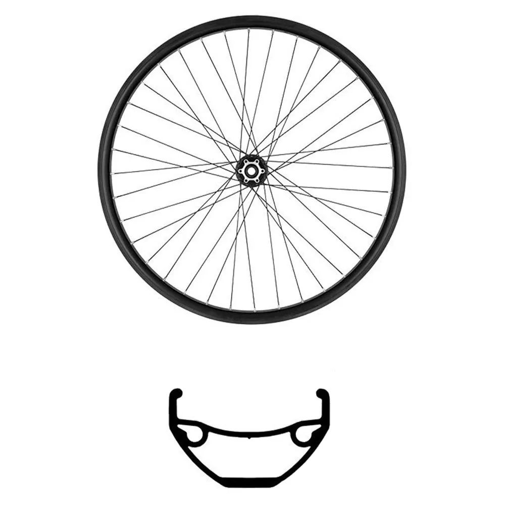 MVtek 27.5´´ Boost Tubeless Mtb Framhjul, Black, 15 x 110mm
