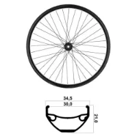 MVtek 27.5´´ Tubeless Mtb Bakhjul