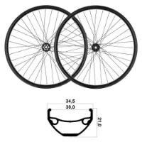 MVtek 27.5´´ Tubeless Mtb-hjulset MVtek 27.5´´ Tubeless Mtb-hjulset
