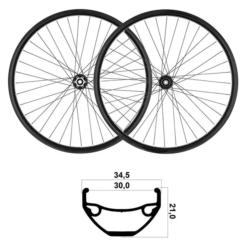 MVtek 27.5´´ Tubeless Mtb-hjulset