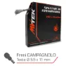 MVtek Campagnolo Road Bromskabel 100 Enheter, Multicolor, 1.5 x 2000mm