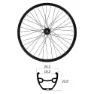 MVtek E-bike 29´´ 6b Disc Tubeless Mtb Framhjul, Black, 9 x 100mm