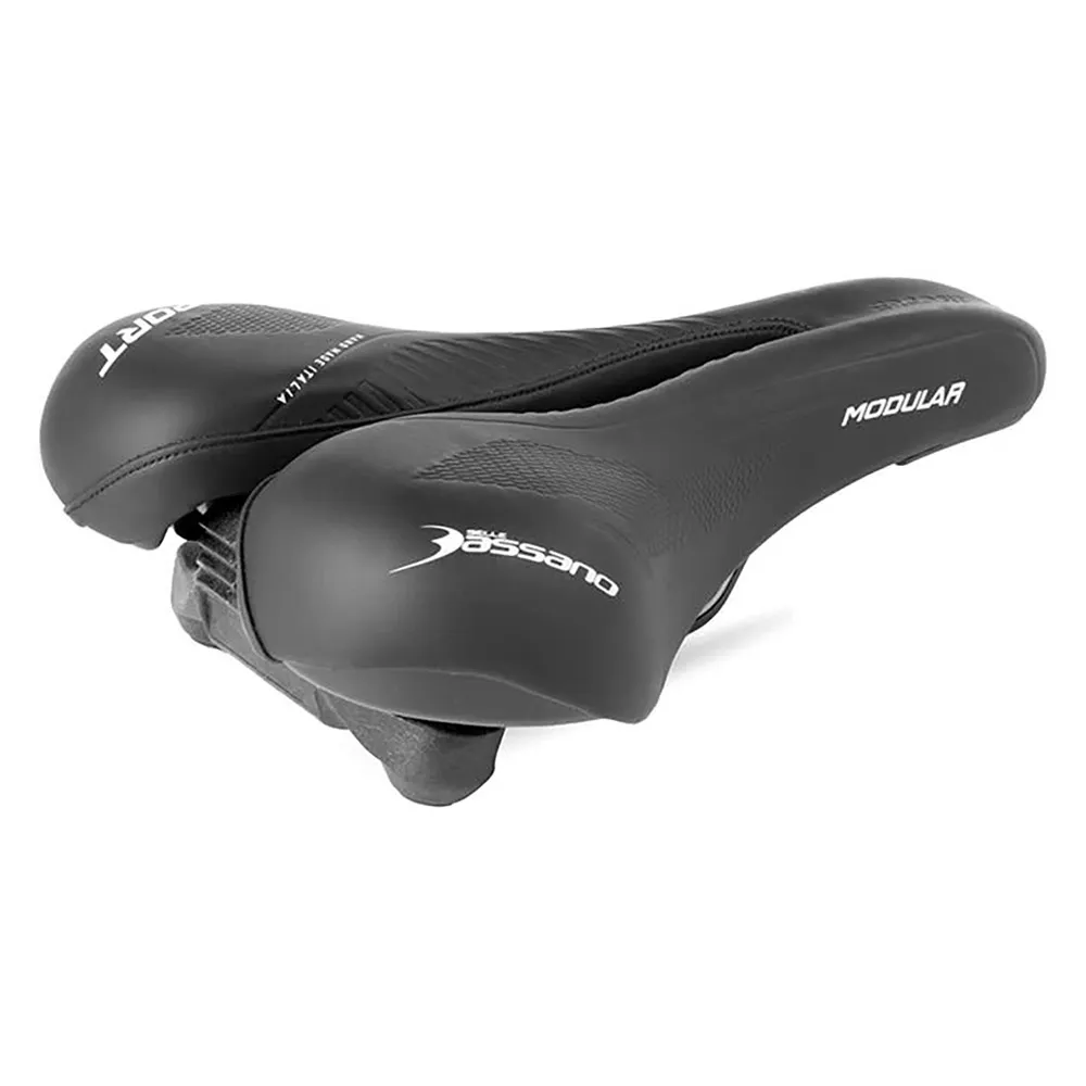 MVtek Modular Ergo Sport/trekking Cykelsadel, Black, 165-205mm