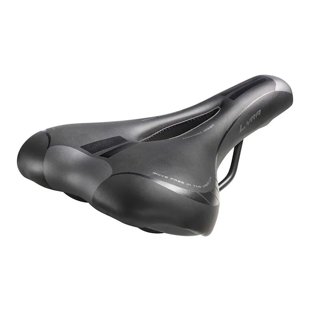 MVtek Plus Lyra Cykelsadel, Black, 180mm