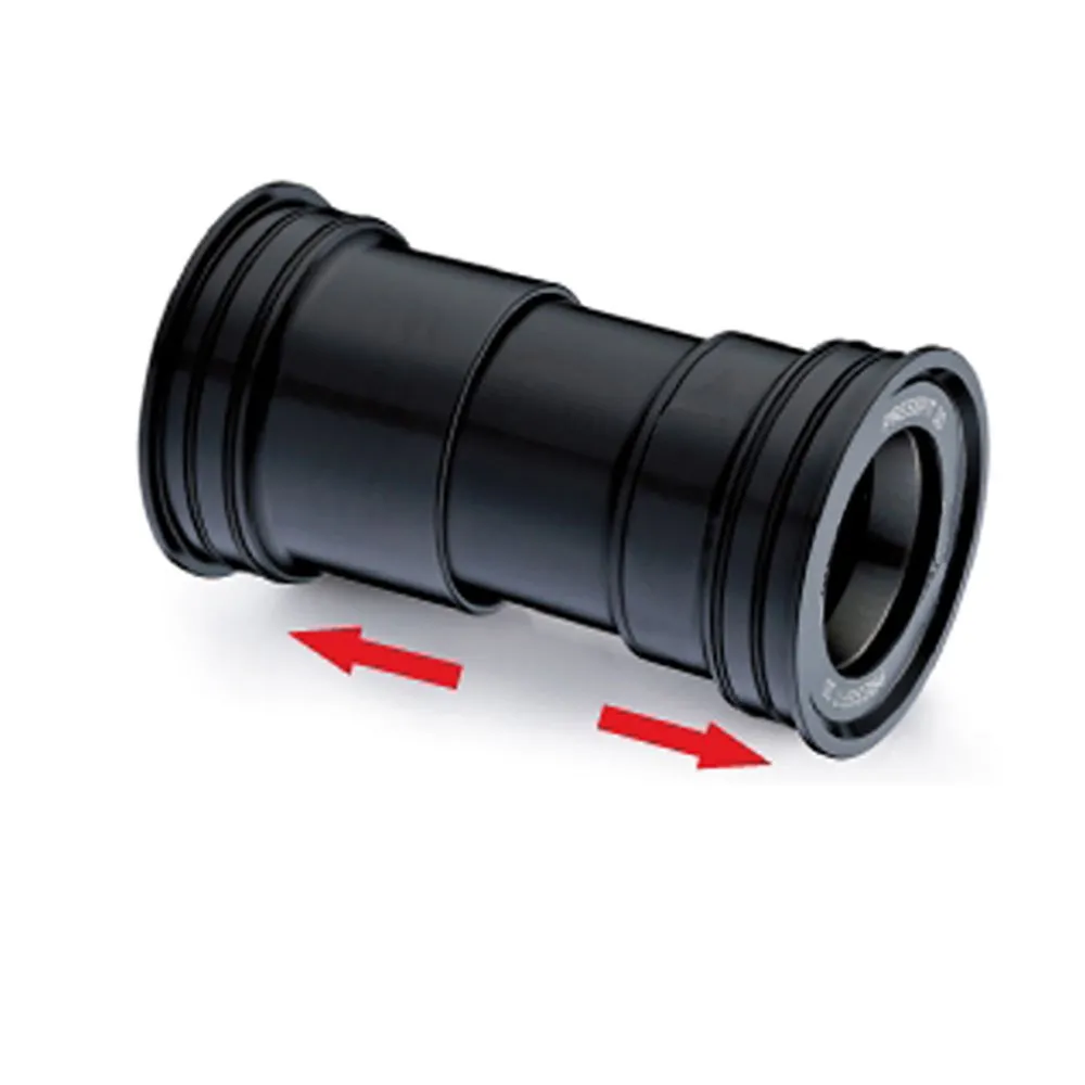 MVtek Press Fit Sram 24/22 Mm Vevlagerskoppar, Black, 86.5mm