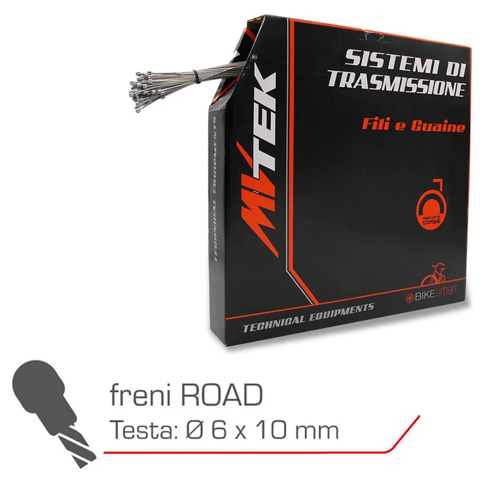 MVtek Shimano Road Bromskabel 100 Enheter, Multicolor, 1.5 x 2000mm MVtek Shimano Road Bromskabel 100 Enheter, Multicolor, 1.5 x 2000mm