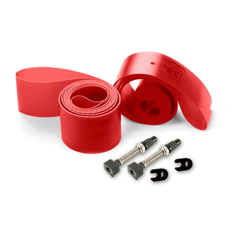 MVtek Tubeless 25 Mm 29´´ Fälgband 2 Enheter, Red / silver, One Size