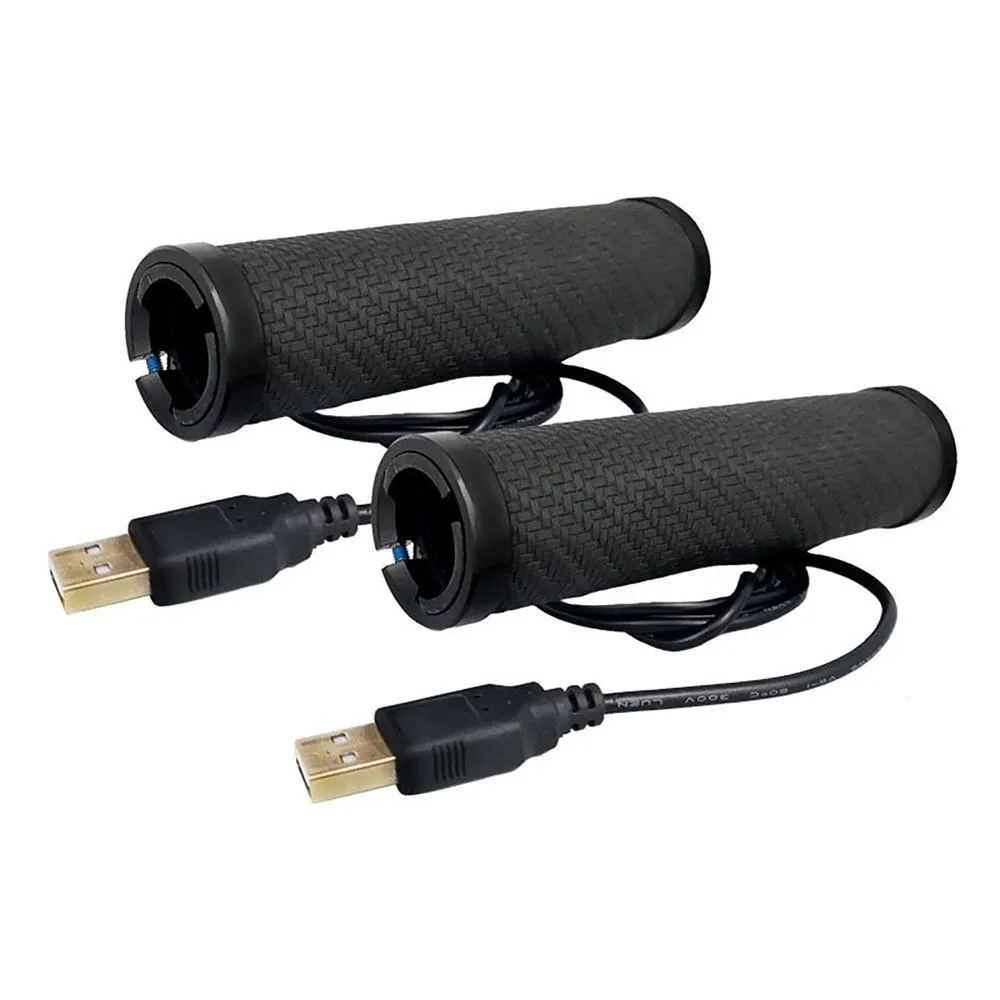 MVtek Usb Heated Styrehandtag, Black, 130mm