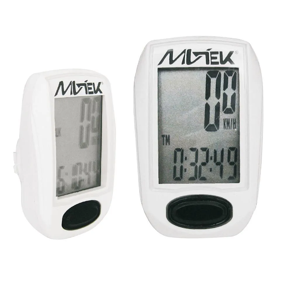 MVtek Zetasport 15 Wireless Cykeldator, White, One Size