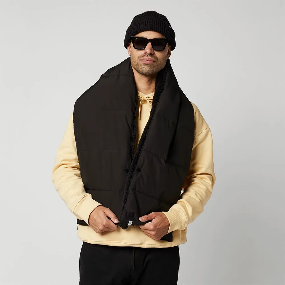 Mystic Dts Padded Shawl Halsduk, Black