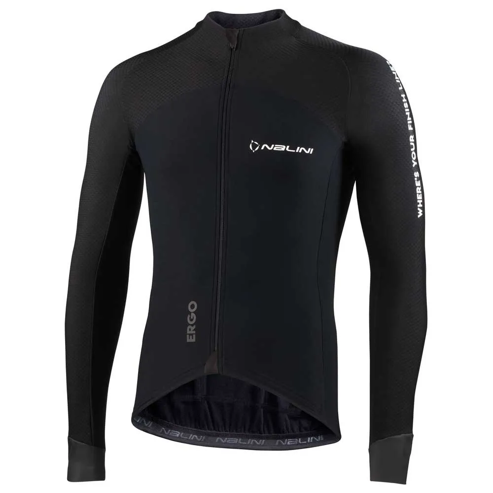 Nalini Ergo Xwarm Långärmad Trikå, Black violet, M Nalini Ergo Xwarm Långärmad Trikå, Black violet, M