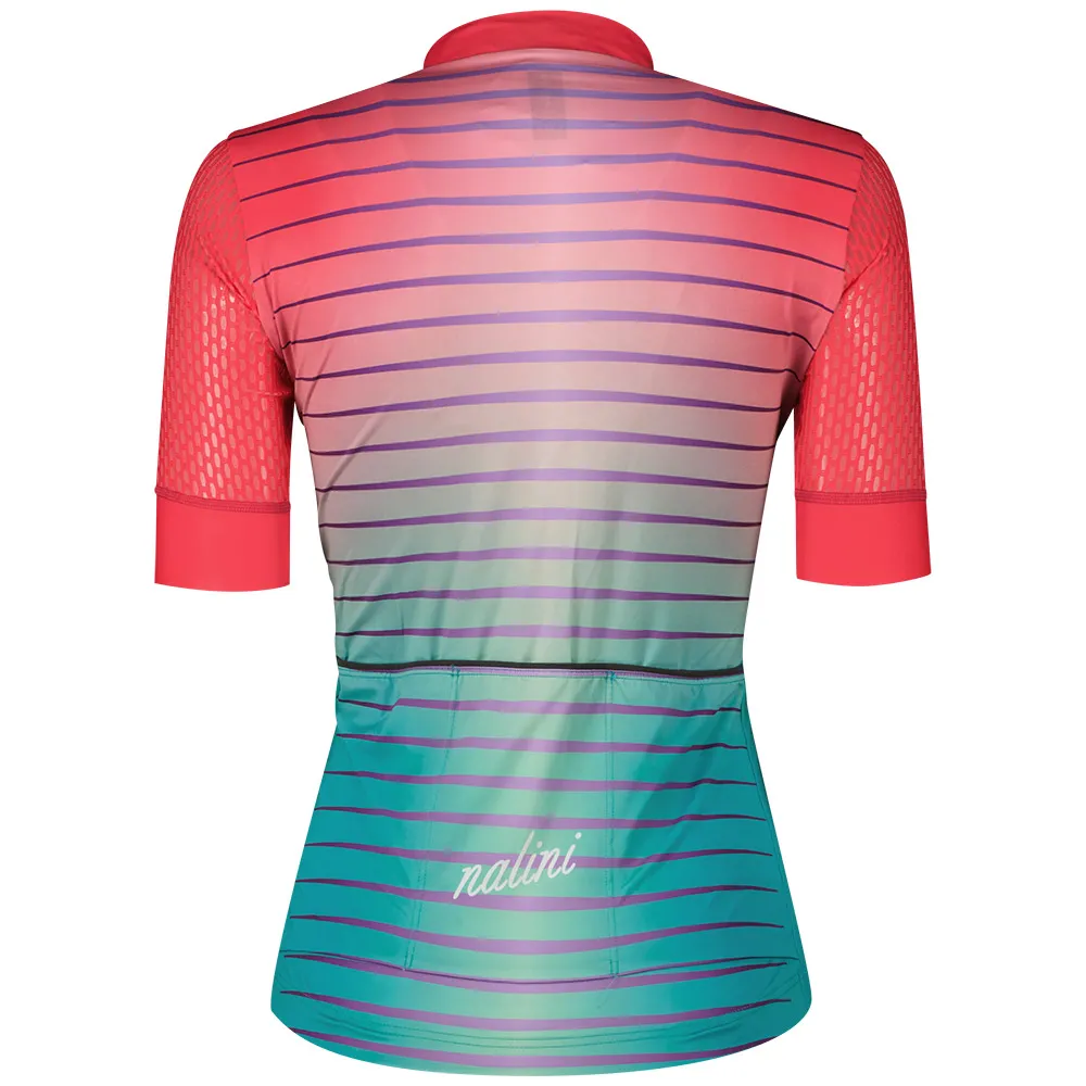 Nalini Las Vegas Korta ärmar Cykeltröja, Multicolor, M