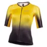 Nalini New Ergo Fit Korta ärmar Cykeltröja, Black / yellow, S