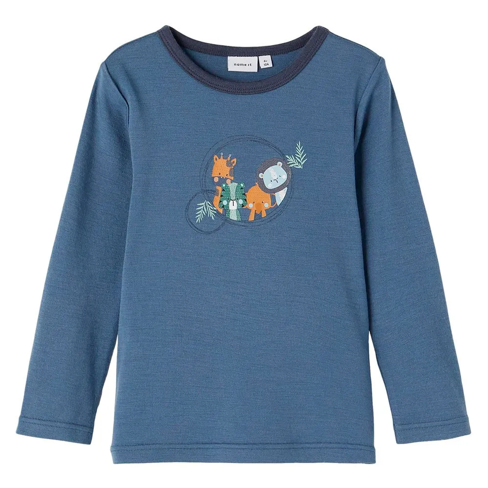 Name It Willit Xxi Wool T-shirt Med Lång ärm