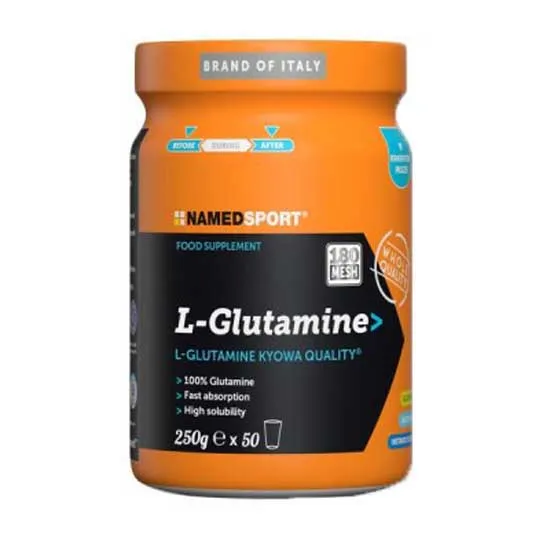 NAMEDSPORT L-glutamina Kyowaquality återhämtningsdryckspulver 250g, Multicolor, One Size