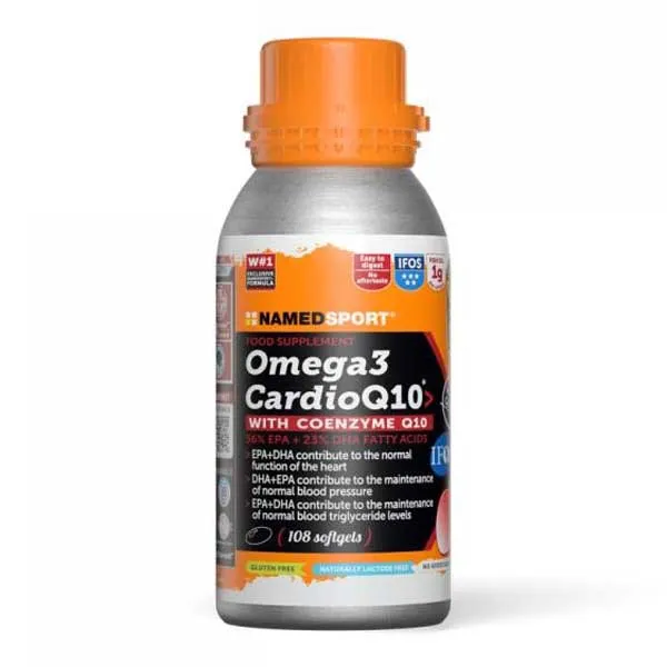 NAMEDSPORT Omega 3 Cardio Q10 Kapslar 108 Enheter, Multicolor, One Size