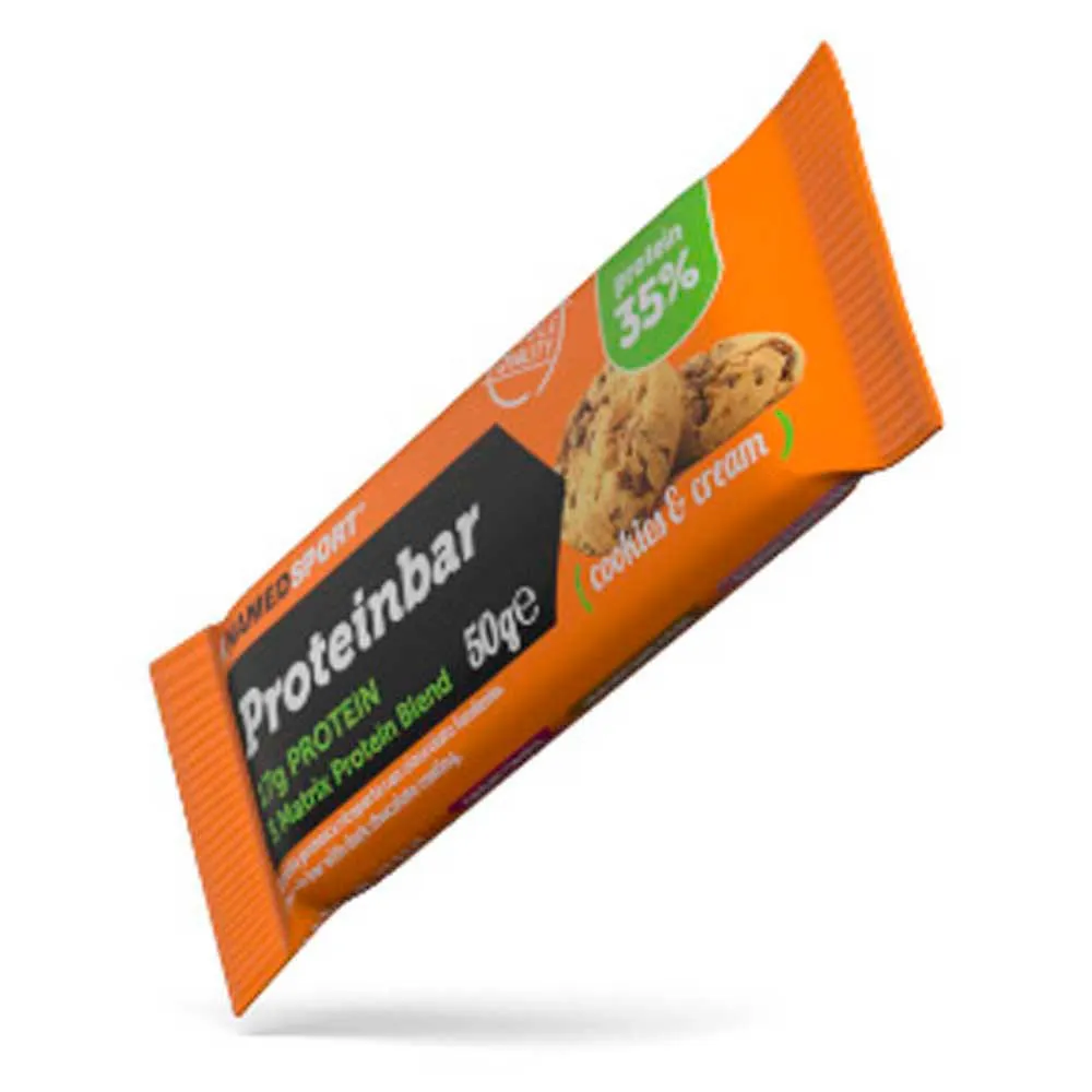 NAMEDSPORT Proteinbarslåda Kakor Och Grädde 50g 12 Enheter, One size NAMEDSPORT Proteinbarslåda Kakor Och Grädde 50g 12 Enheter, One size