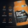 NAMEDSPORT Star Vassleproteinisolat Utsökt Hasselnöt 750g, Multicolor, One Size