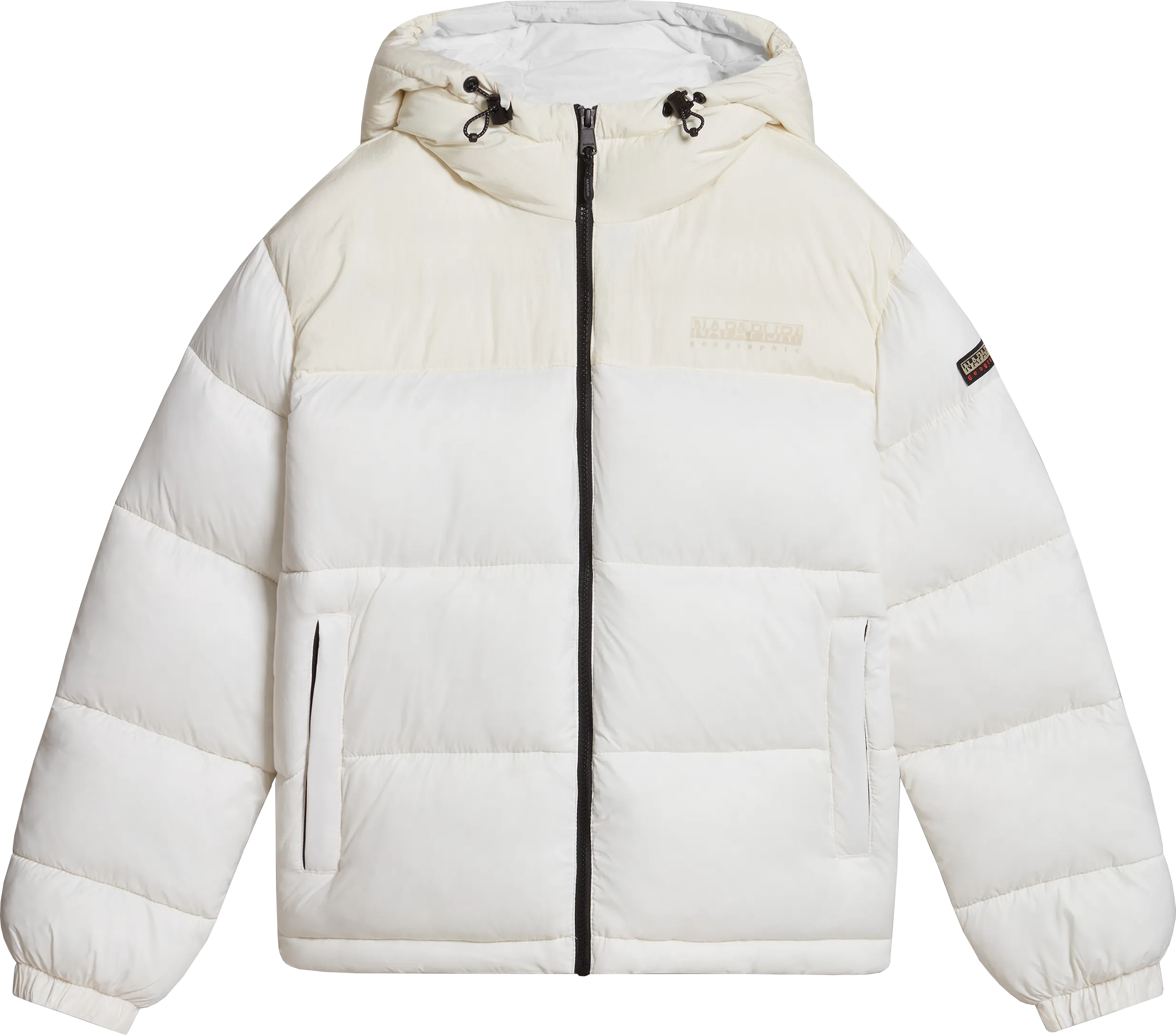 Napapijri Women's Hornelen Puffer Jacket, White Whisper Napapijri Women's Hornelen Puffer Jacket, White Whisper