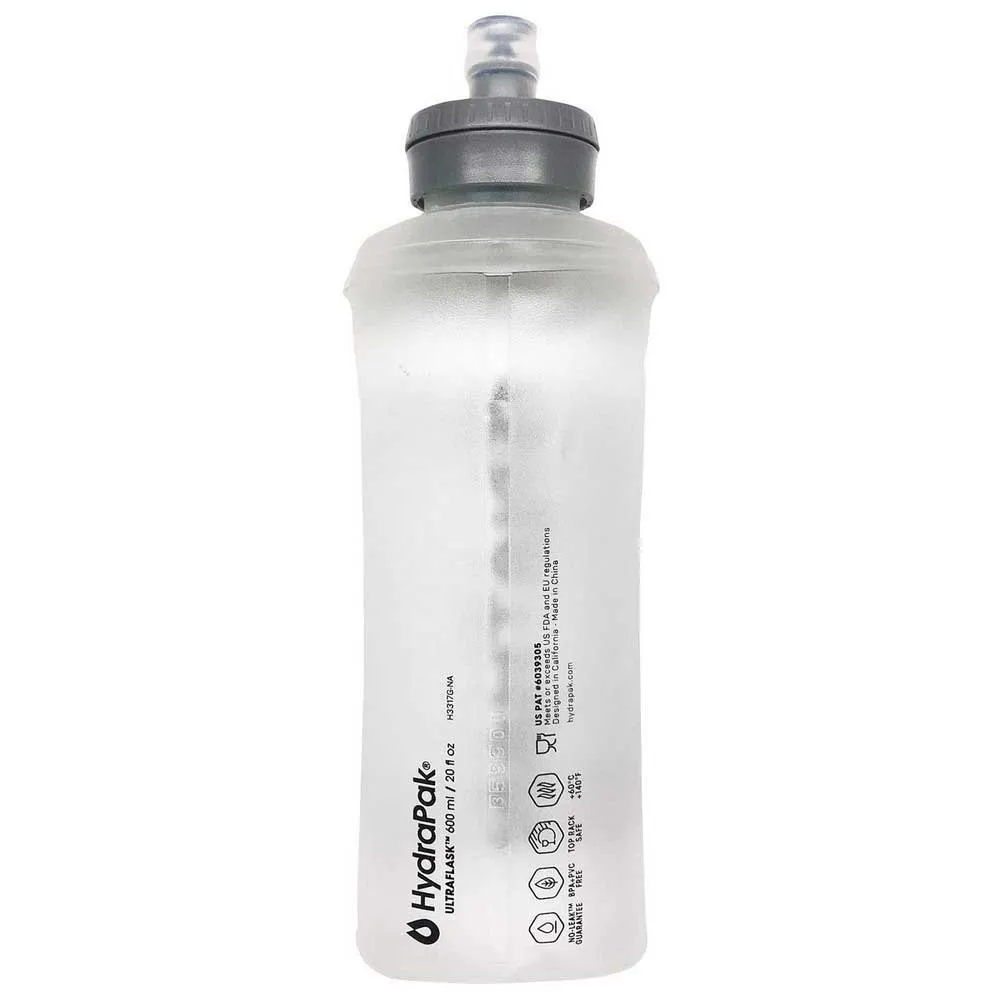 Nathan 590ml Mjuk Flaska, White, One Size Nathan 590ml Mjuk Flaska, White, One Size