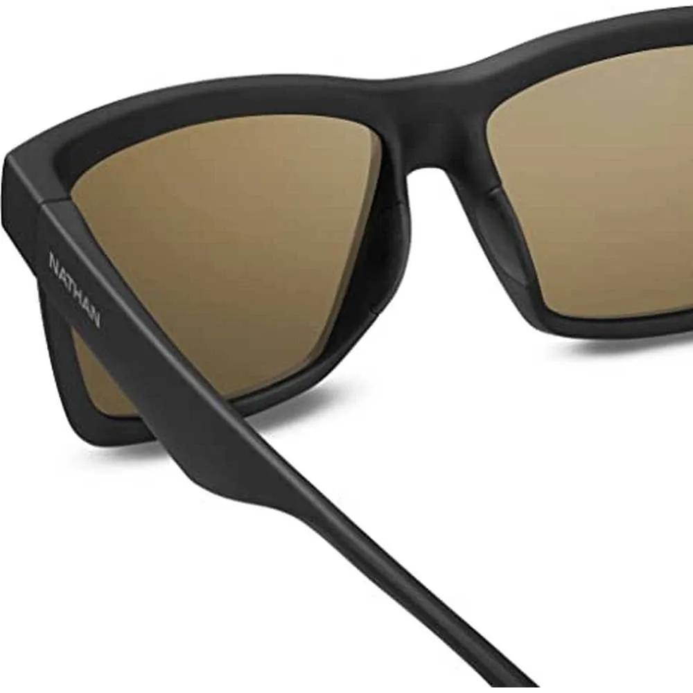 Nathan Adventure Polariserade Solglasögon, Black, One Size