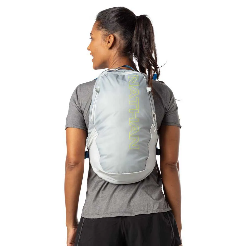 Nathan Crossover Pack 5l Hydreringsväst, Vapor grey / finish lime, One Size