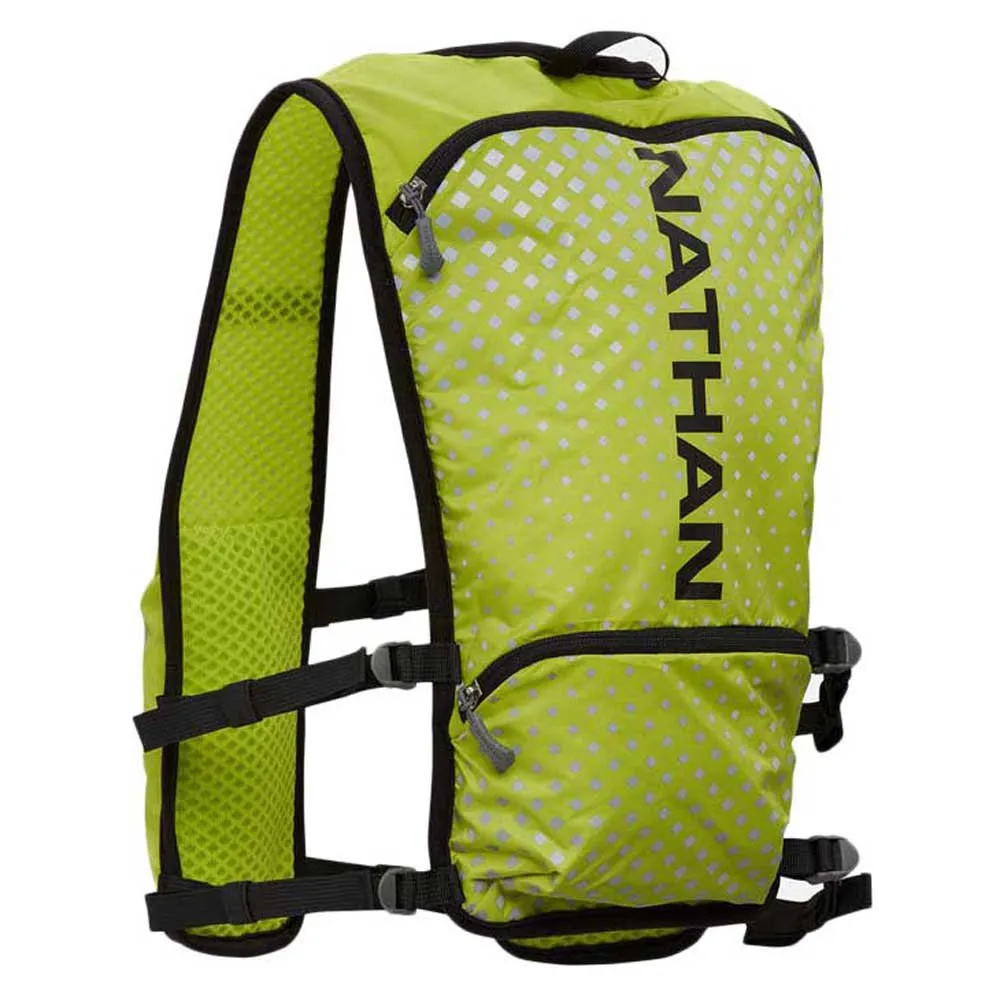 Nathan Hypernight Quickstart 2.0 4l Hydreringsväst, Hi vis yellow / geo print, One Size