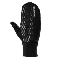 Nathan Hypernight Reflective Convertible Mitt Handskar male Nathan Hypernight Reflective Convertible Mitt Handskar male