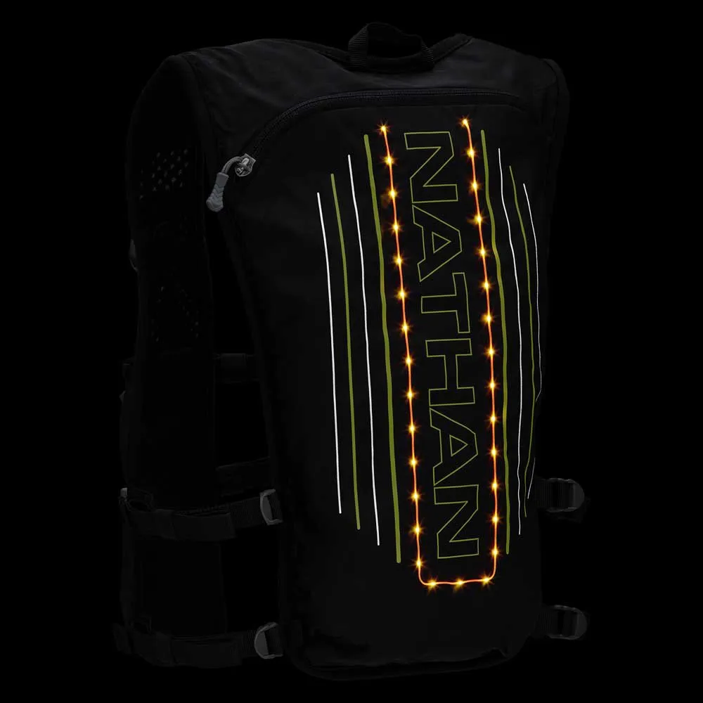 Nathan Laser Light 3l Ficklampa, Black / high vis yellow, One Size