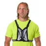 Nathan Laserljusvästficklampa, Black / high vis yellow, One Size