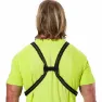Nathan Laserljusvästficklampa, Black / high vis yellow, One Size