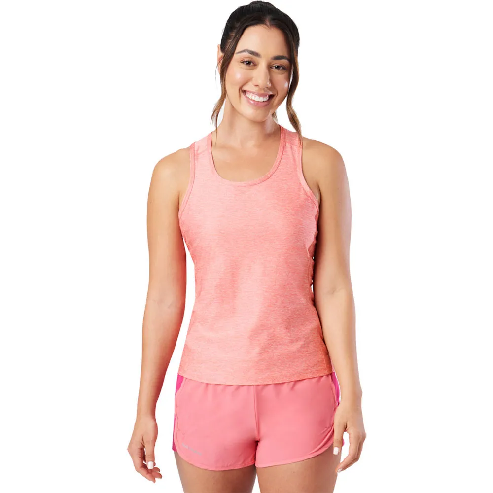 Nathan Qualifier ärmlös T-shirt female, Coral heather