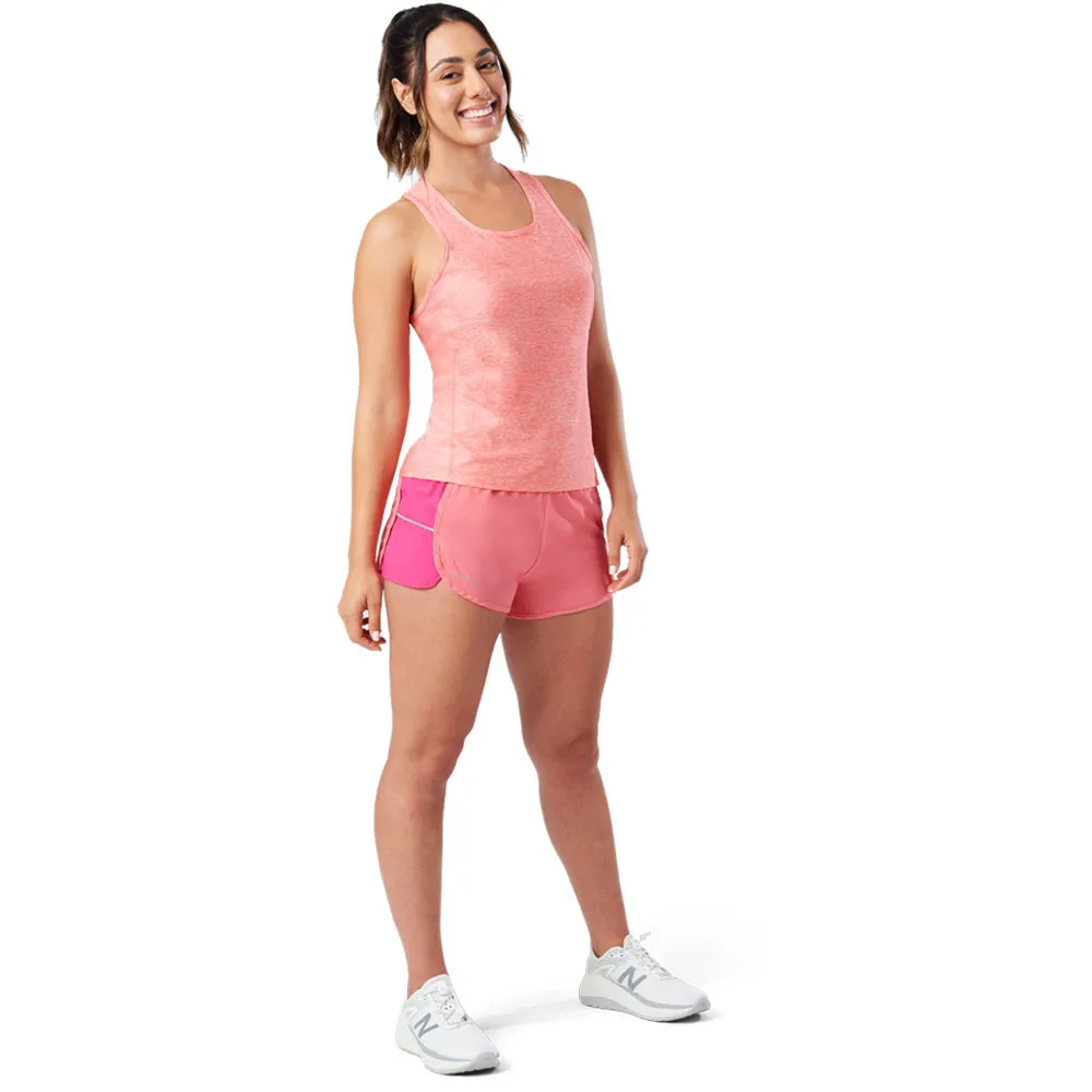 Nathan Qualifier ärmlös T-shirt female, Coral heather