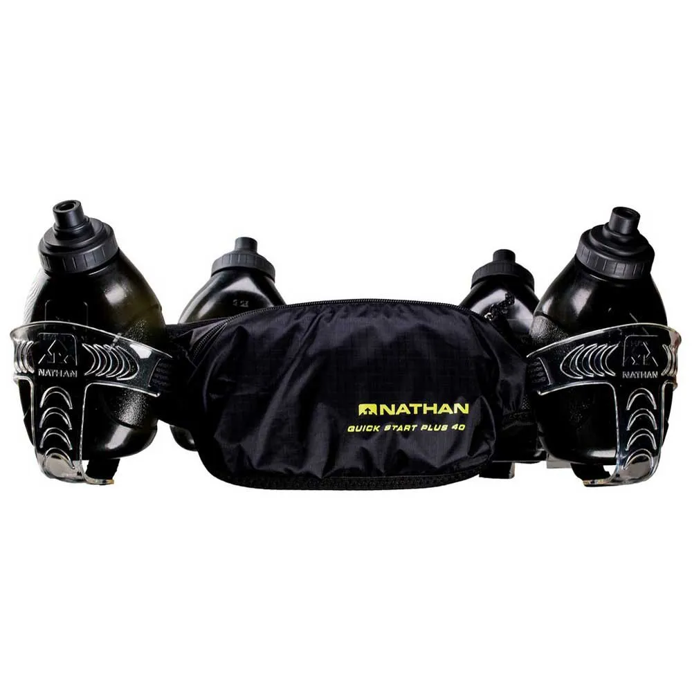 Nathan Quickstart Plus 40 1.2l Midjeväska unisex, Black