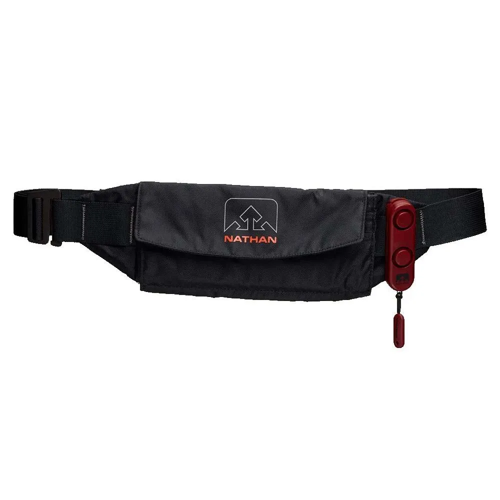 Nathan Saferrun Ripcord Midjeväska unisex, Black / tigerlily