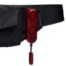 Nathan Saferrun Ripcord Midjeväska unisex, Black / tigerlily