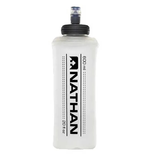 Nathan Soft Flask 590ml Mjuk Flaska, Clear, One Size
